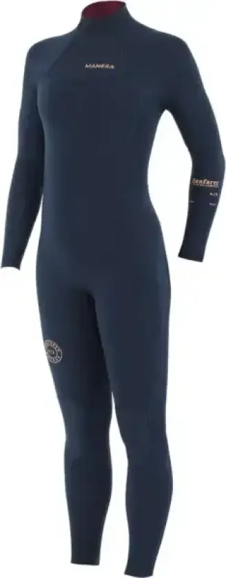 Våtdrakt Manera Seafarer 5mm Back Zip Womens (L - Anthracite)