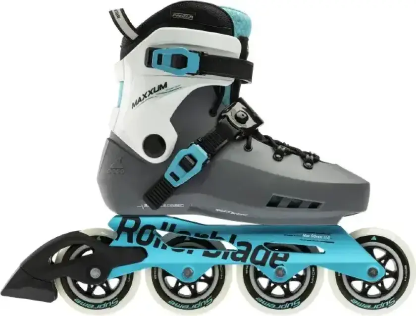 Inline-Skøyter Dame Rollerblade Maxxum XT (Anthracite/Aqua - 40.5-41)