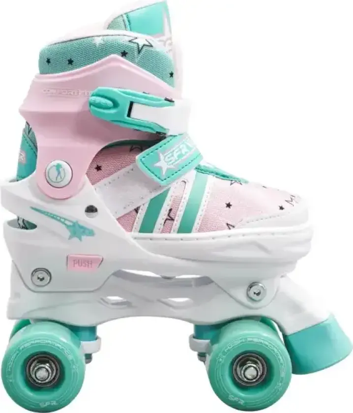 Spectra Justerbar Rulleskøyter Barn (Rosa - 33-37)