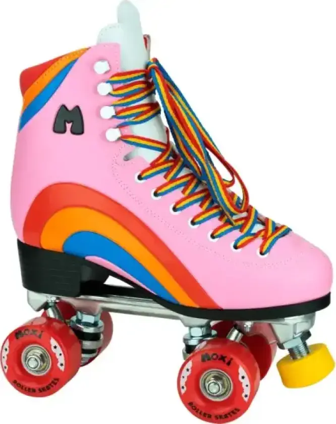 Retro-rulleskøyter Moxi Rainbow Rider (Pink Heart - 41)