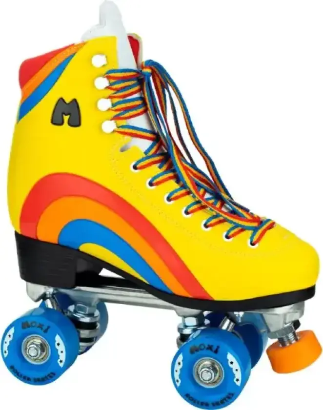 Retro-rulleskøyter Moxi Rainbow Rider (Sunshine Yellow - 38)