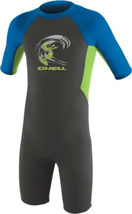 Våtdrakt Barn O'Neill Reactor Shorty 2mm Back Zip (1 - Graphite)