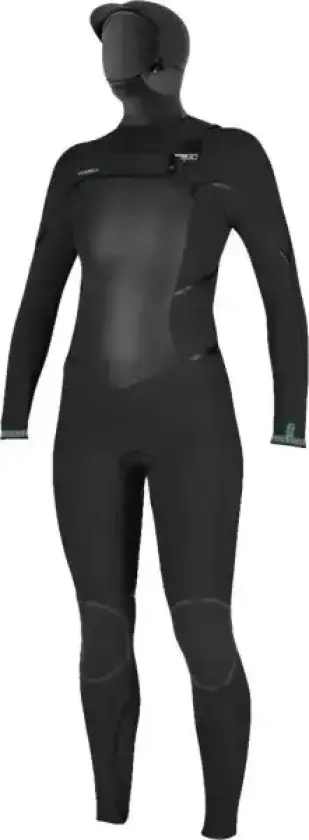 Bilde av Våtdrakt O'Neill Womens Psycho Tech 6/4 CZ w/Hood (8 - Svart)