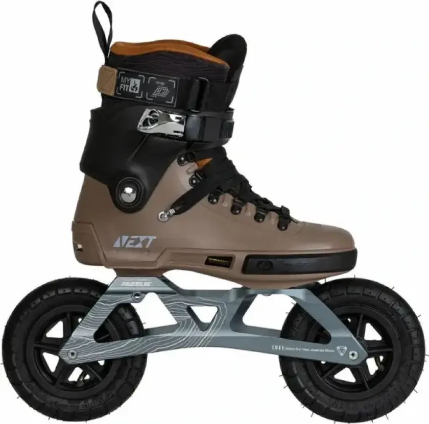 Bilde av Off-road Rulleskøyter Powerslide Next Edge 150 Brown (Brown - 46-47)
