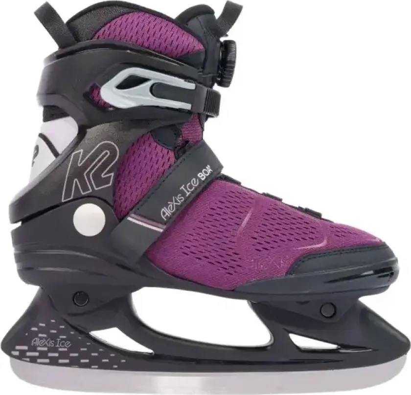 Skøyter K2 Alexis Boa Dame (Svart/Fiolett - 42.5)