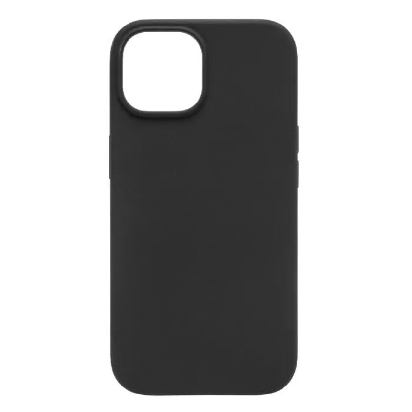 Rubber case for iPhone 15 Svart