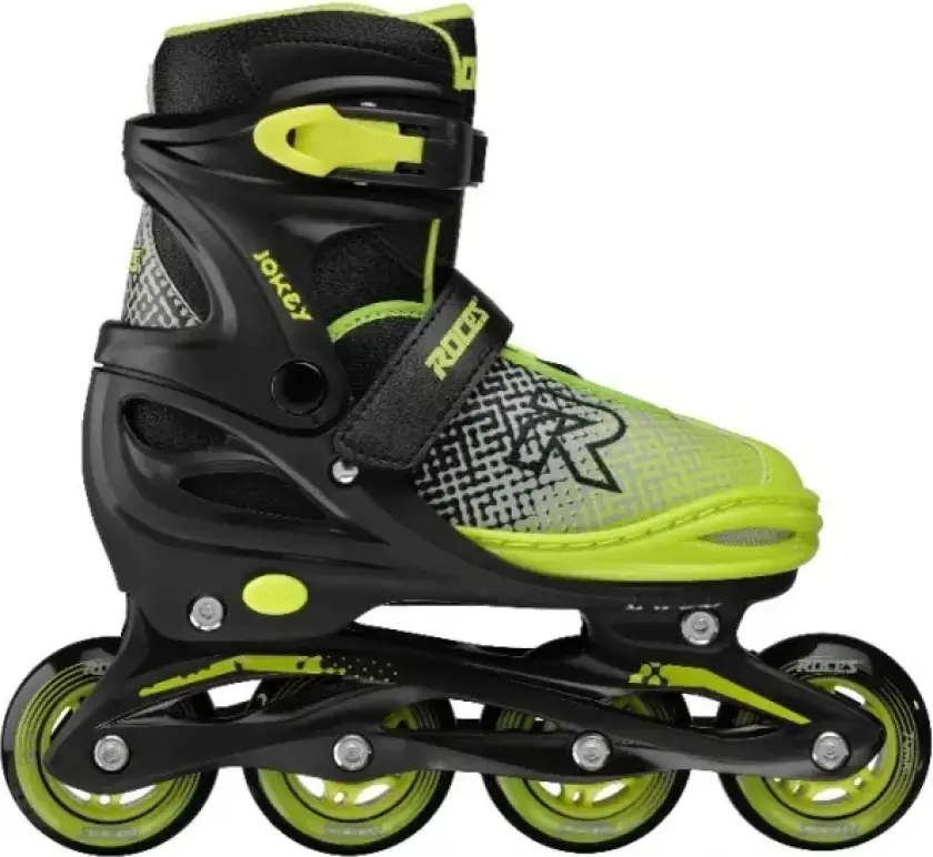 Inline Skøyter Barn Roces Jokey X (Svart/Gul - 30-33)