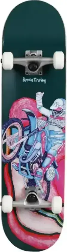Komplett Skateboard Chocolate Raven Tershy Pro (7.875" - Grønn)
