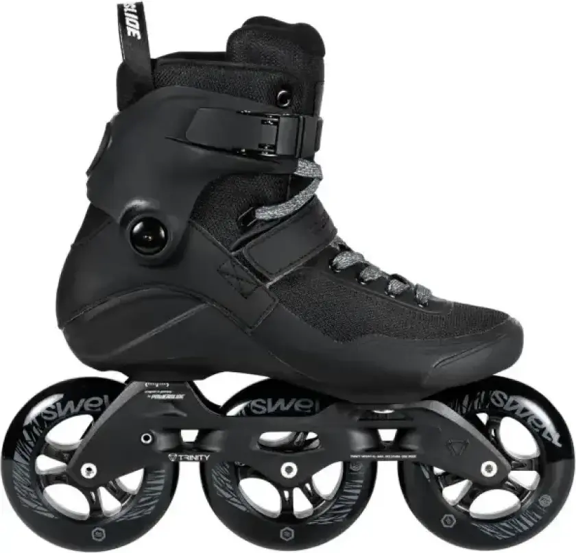 Inline-skøyter Powerslide Swell Triple 110 (Svart - 42)