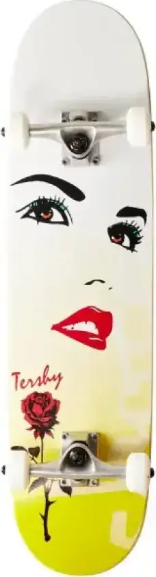Komplett Skateboard Chocolate Raven Tershy Pro (7.875" - Hvit)