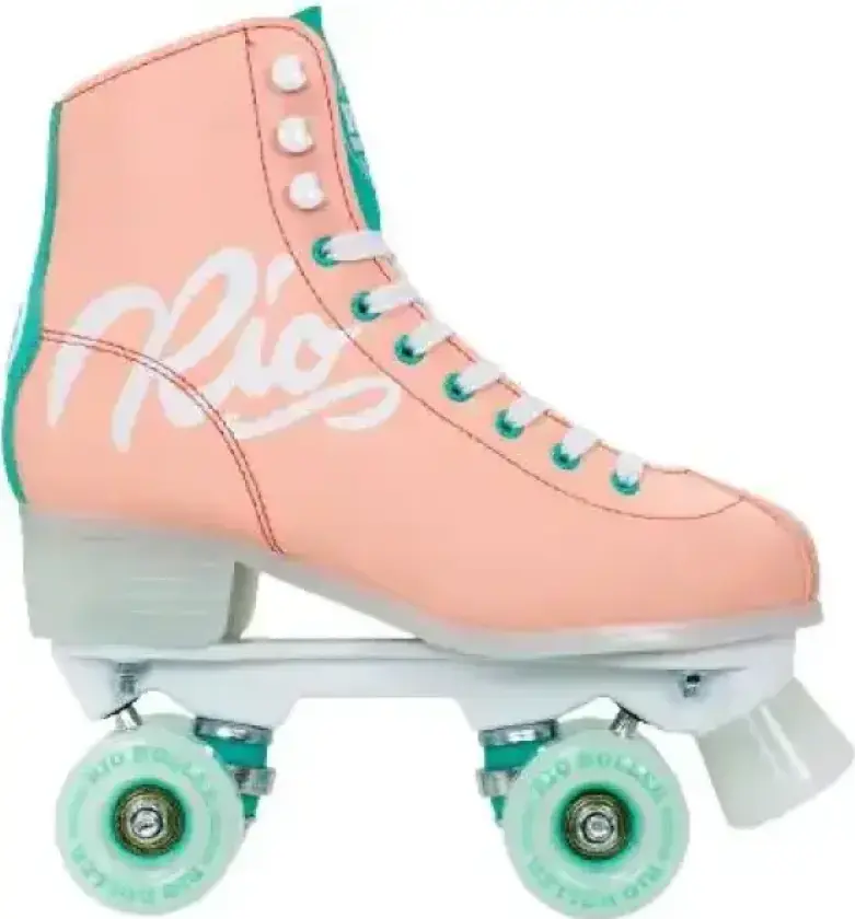 Retro-Rulleskøyter Rio Roller Script Peach (Peach - 38)