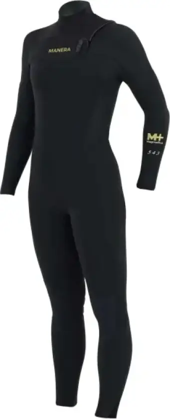 Våtdrakt Manera Magma Meteor 5mm Chest Zip Dame Vinter (XL - Svart)
