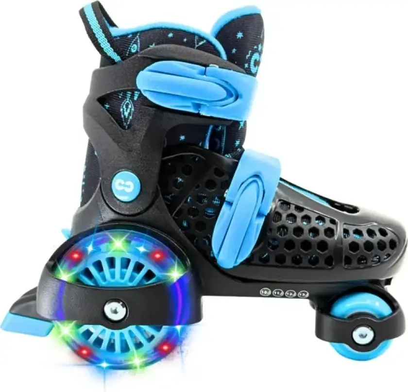 Retro Rulleskøyter Barn Core Newbie Justerbar (Svart - 23-27)