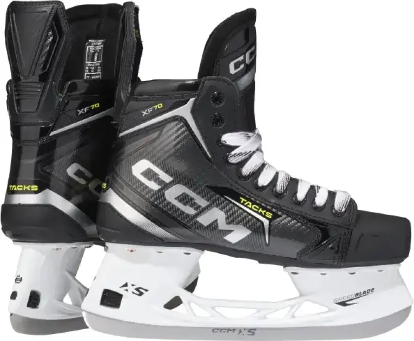 Tacks XF 70 Ishockey Skates (Svart - 42)