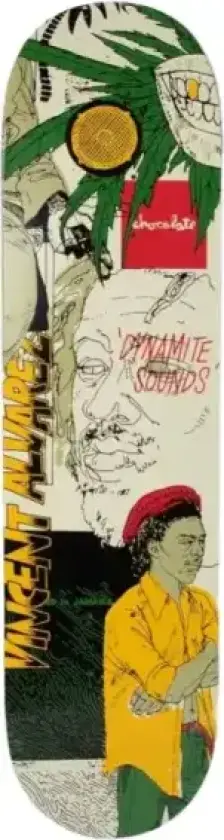 Skateboard Deck Chocolate Sound System (8.25" - Alvarez)