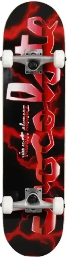 Komplett Skateboard Chocolate Vincent Alvarez Lightning Pro (7.5" - Rød)