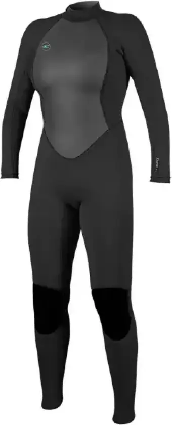 Våtdrakt Dame O'Neill Reactor 3mm Back Zip (12 - Svart)