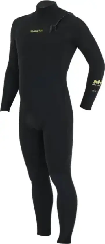 Våtdrakt Manera Magma Meteor 4/3mm Chest Zip (MT - Svart)