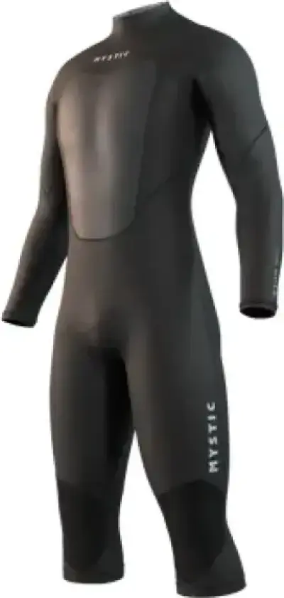 Våtdrakt Mystic Brand Longarm Shortleg 3/2mm Back Zip (L - Svart)