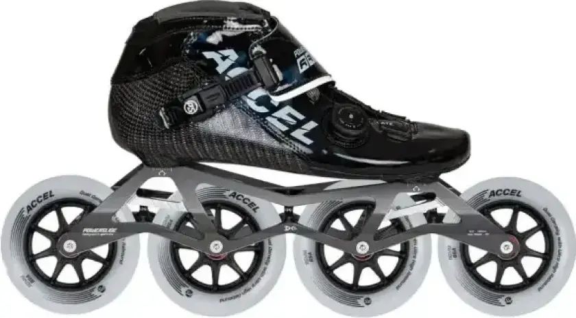 Bilde av Speed Skates Powerslide Accel Svart 110 Inline (Black - 38)