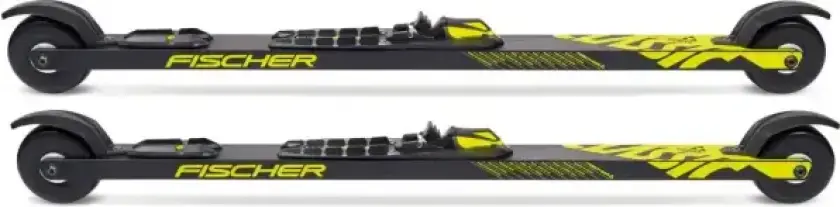 Bilde av Rulleski Fischer RC7 Classic FR + Rollerski Classic Bindinger (Svart)