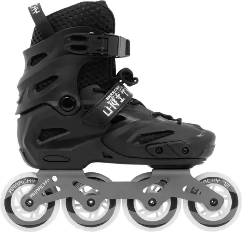 Inline Skøyter Barn Anarchy Unity Justerbar Freeskate inline (Svart - 34-38)