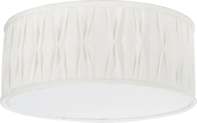 Plissé plafond Ø45 cm Off white