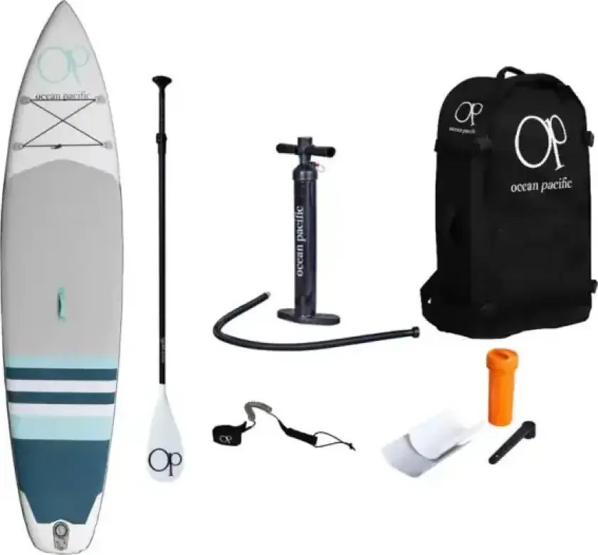 Laguna Lite 11'6 Oppblåsbar SUP (Hvit/Grå/Turkis)