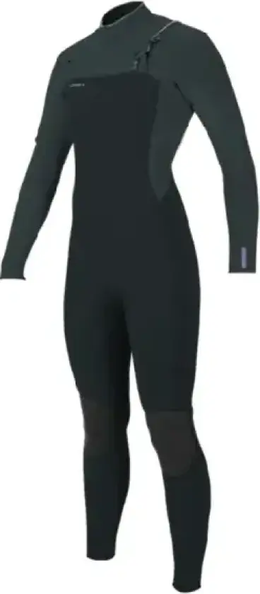 Våtdrakt Dame O'Neill Hyperfreak 3/2+ Chest Zip (10T - Gun Metal)