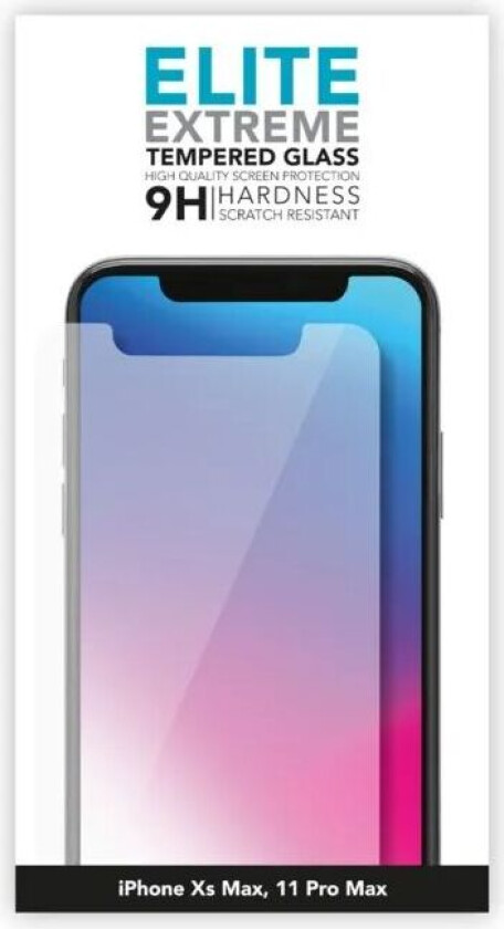 Elite Extreme Skjermbeskytter for iPhone Xs Max og 11 Pro Max