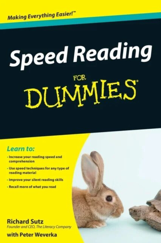 Speed Reading For Dummies av Richard Sutz