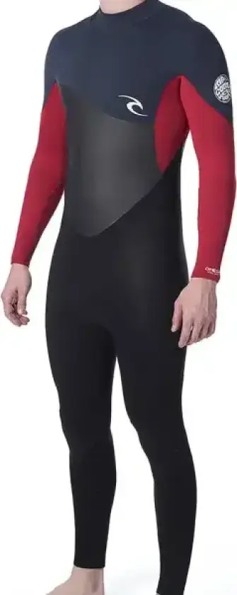Våtdrakt Rip Curl Omega 4mm Back Zip Barn (12 - Slate)