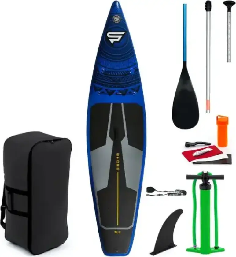 Storm Tourer 11'6 Oppblåsbar SUP (Blue/Grey)