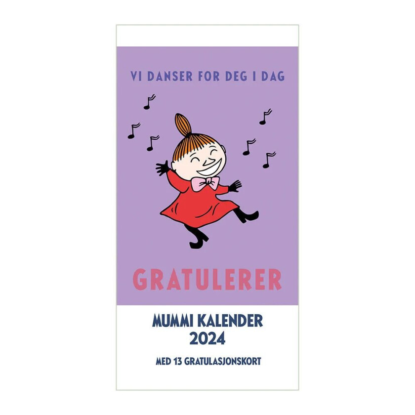 Postkortkalender 2024 Mummi
