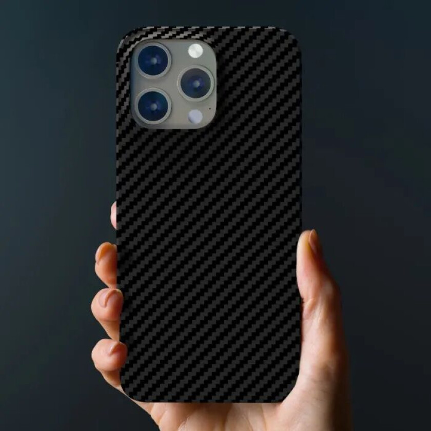 Robust deksel for iPhone 13 Pro Svart