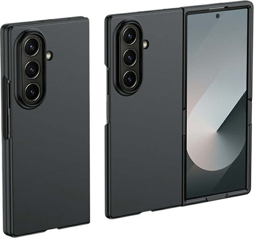 Samsung Galaxy Z Fold7 Hard Plast Deksel - Svart