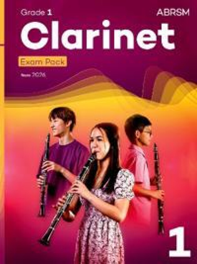 Clarinet Exam Pack from 2026, ABRSM Grade 1