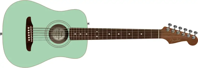 California Standard Redondo Mini with Bag, Spruce Top, Surf Green