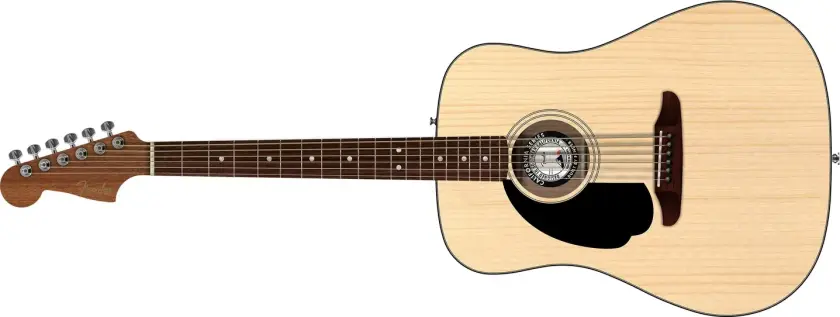 California Standard Redondo LH, Spruce Top, Black Pickguard, Natural