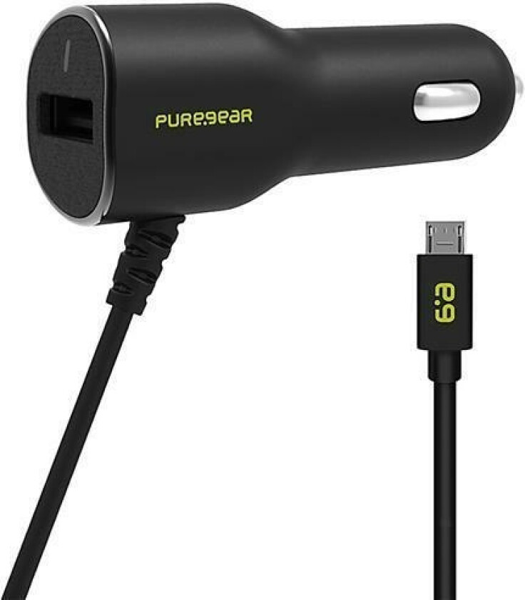 Bilde av billader 3,4A Micro-USB, svart