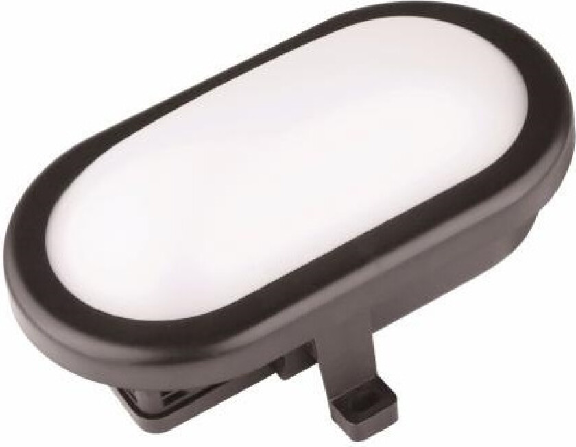 Fasadebelysning LED, 10W, 4000k, svart