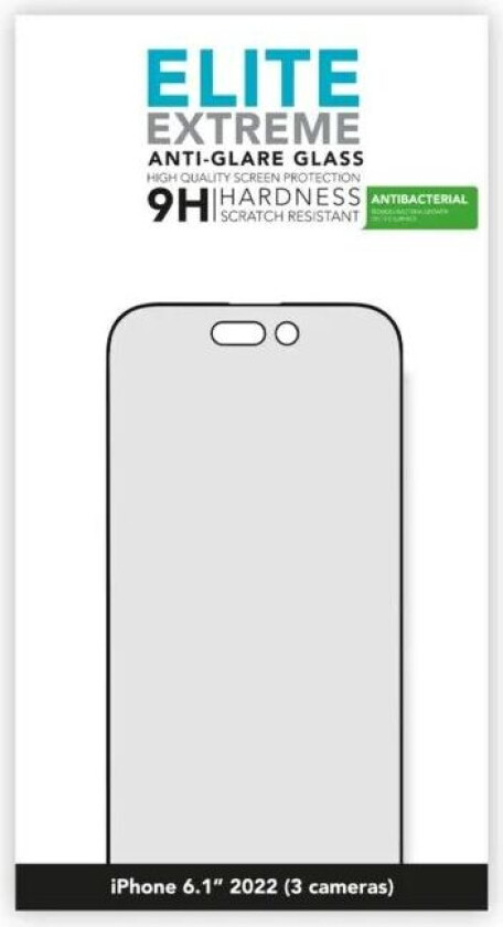 Elite Extreme Anti-glare Skjermbeskytter for iPhone 14 Pro