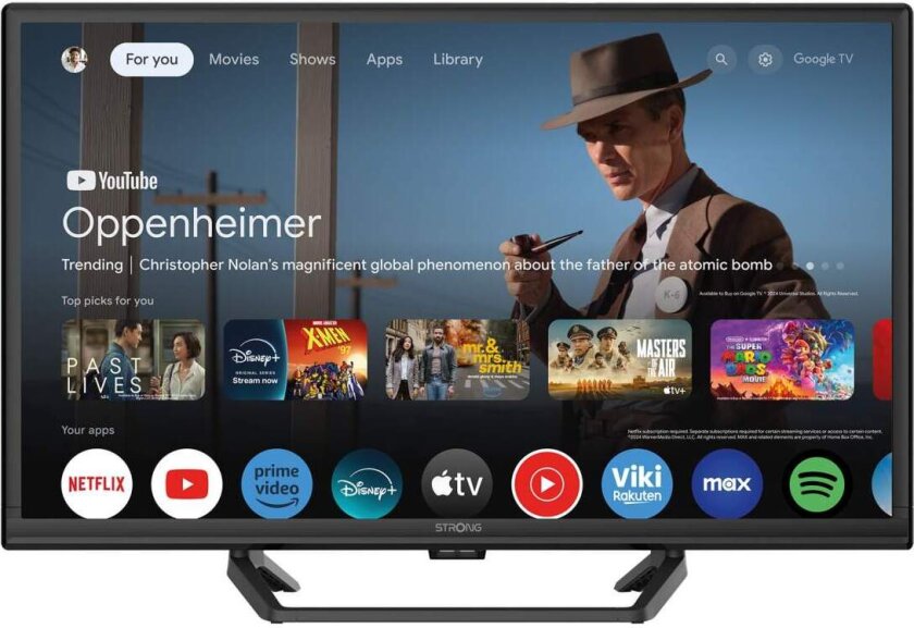 TV 24" 230/12 volt Google TV SRT24HG4723C svart