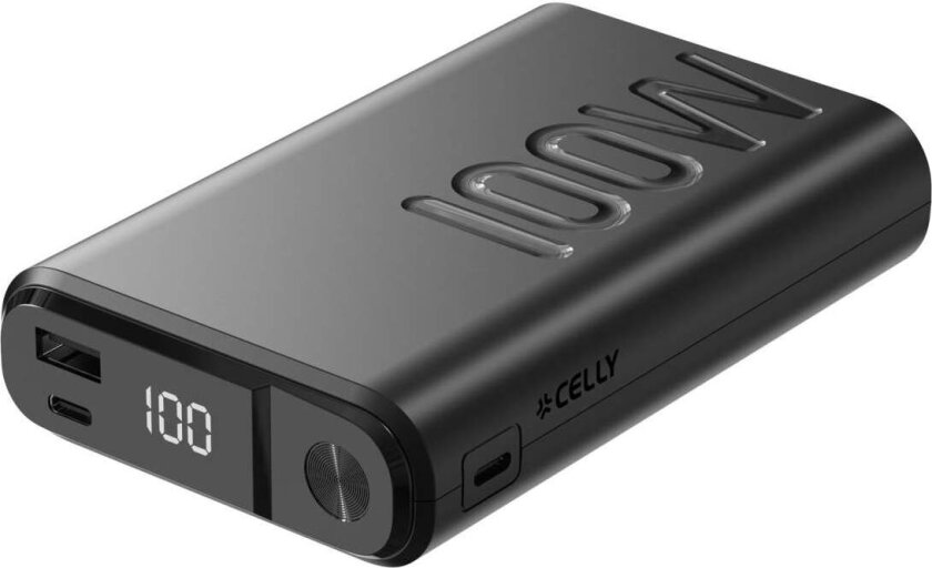 PowerBank 20 000 mAh 100W PD Sort