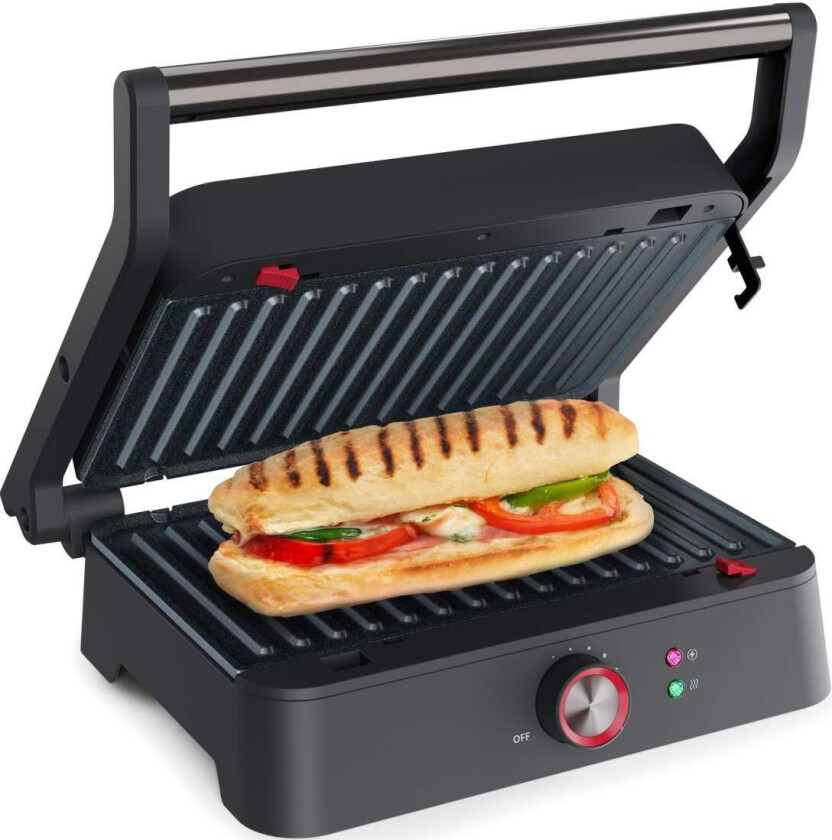 Kontaktgrill Utfellbar 117502 1500W 27,5X18cm
