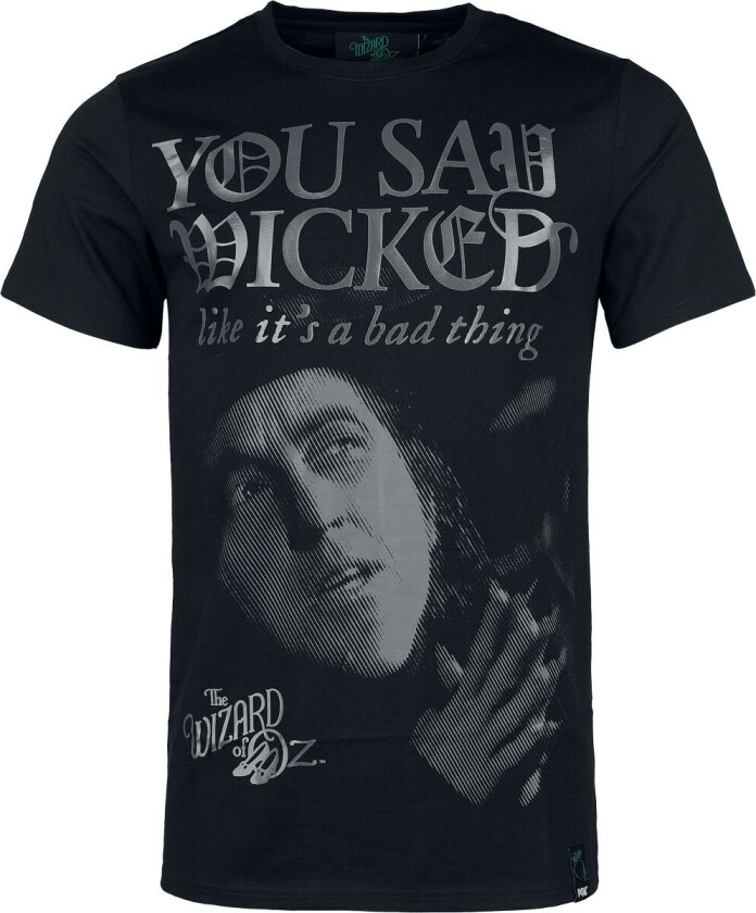 Goth T-skjorte - You say wicked - T-skjorte - XS til XXL - Herrer - svart