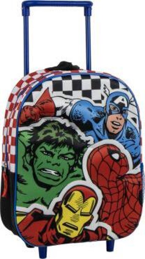 Kids Backpack Trolley 3D - Avengers