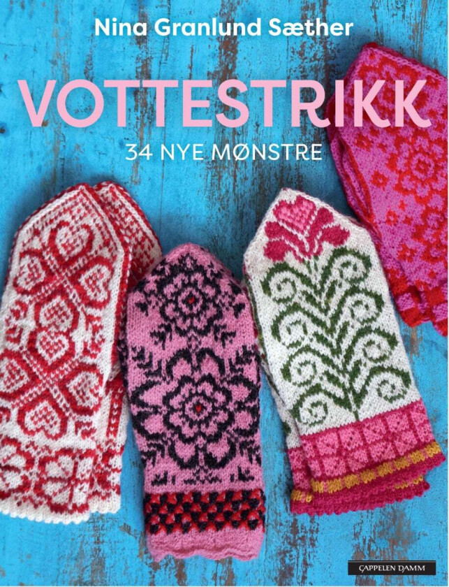 Vottestrikk av Nina Granlund Sæther