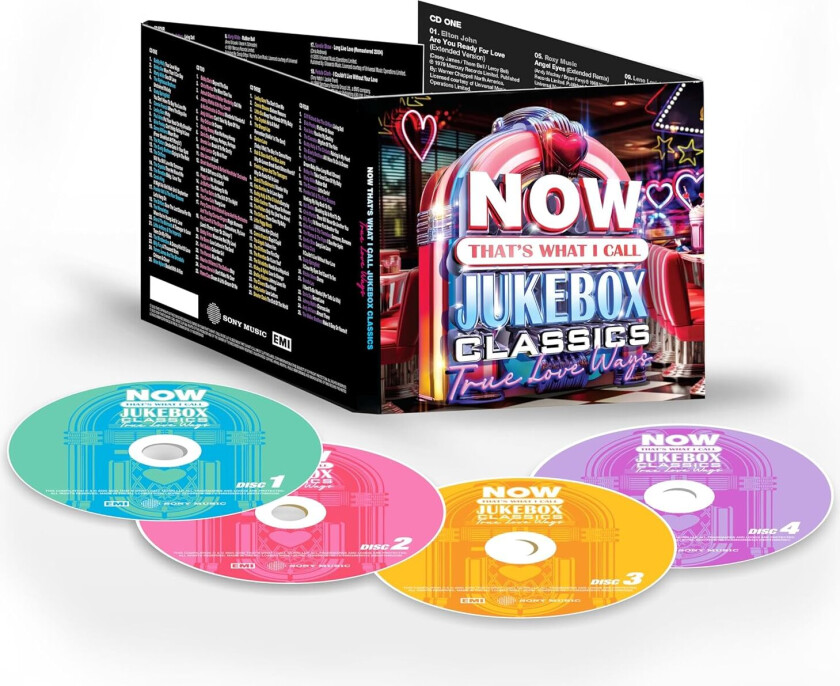 Diverse Artister NOW That’s What I Call Jukebox Classics: True Love Ways CD