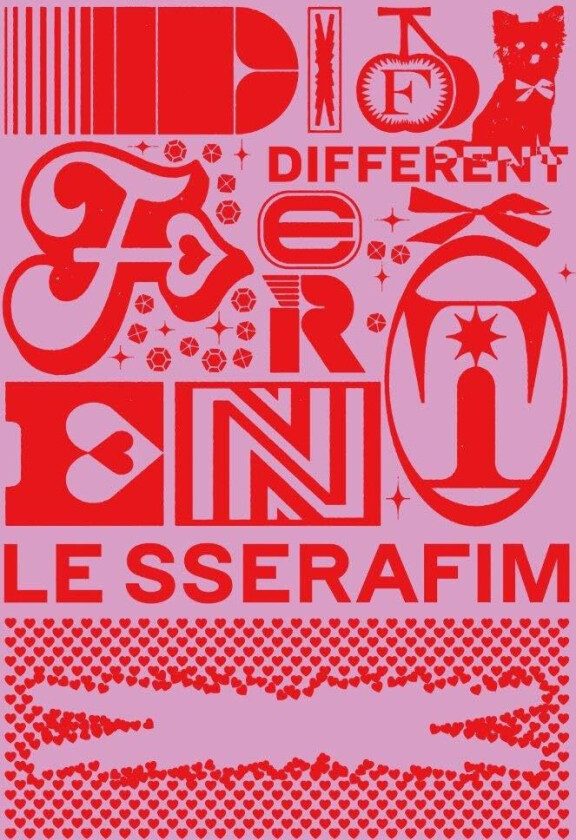 Le Sserafim Different (Limited Edition B) CD